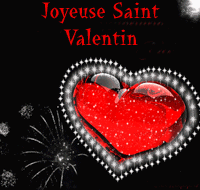 Gif animé joyeuse Saint Valentin coeur bijoux